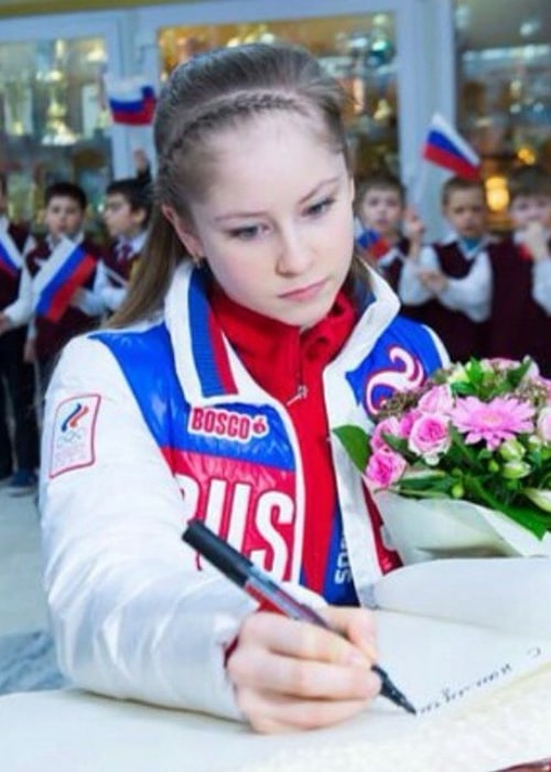 Yulia Lipnitskaya as seen in an Instagram Post in March 2015