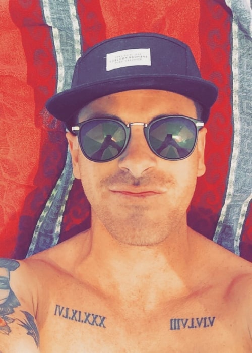 Zac Spencer as seen while clicking a selfie at Fremantle Port Beach in January 2016