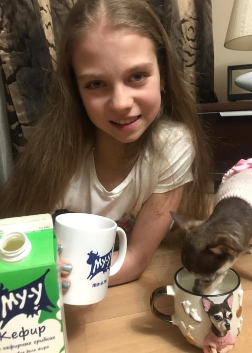 Alexandra Trusova as seen in an Instagram Post in January 2019