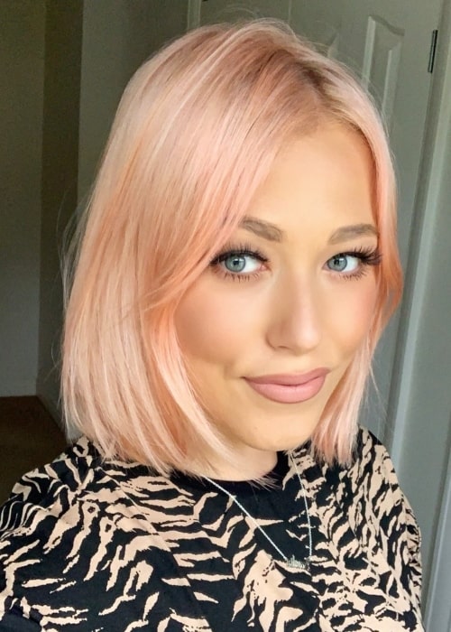 Amelia Lily as seen in a selfie that was taken in June 2020