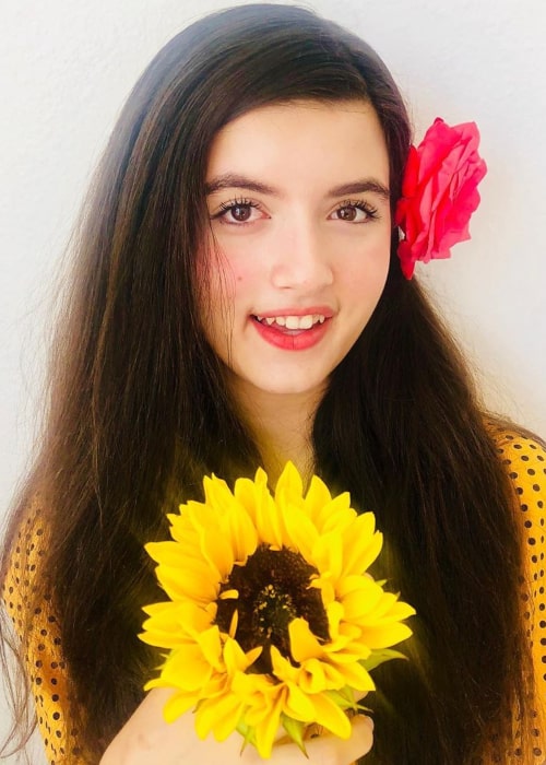 Angelina Jordan as seen in an Instagram Post in April 2019