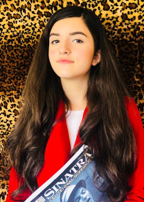 Angelina Jordan as seen in an Instagram Post in February 2019