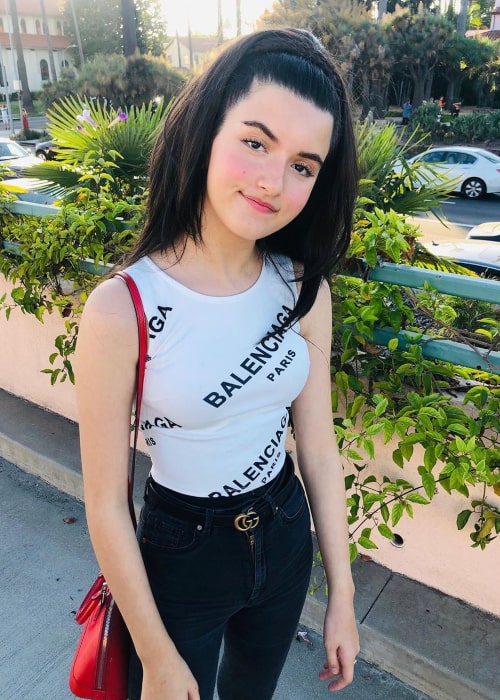 Angelina Jordan as seen in an Instagram Post in January 2020