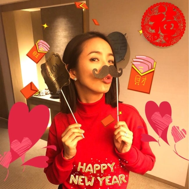 Ariel Lin as seen in a picture that was taken in February 2019