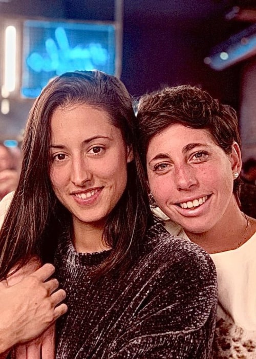 Carla Suárez Navarro and Marta, as seen in November 2019