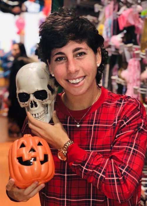 Carla Suárez Navarro as seen in an Instagram Post in October 2018