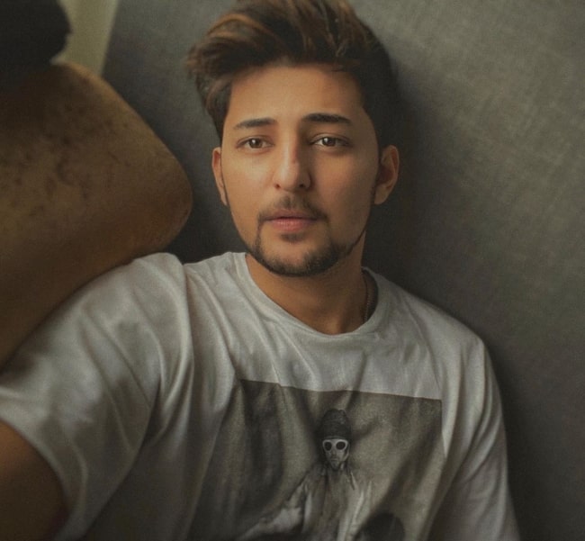 Darshan Raval as seen in a selfie in August 2020