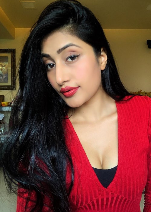 Dhanashree Verma in an Instagram selfie from July 2020