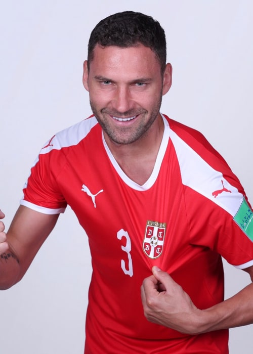Duško Tošić as seen in an Instagram Post in June 2018
