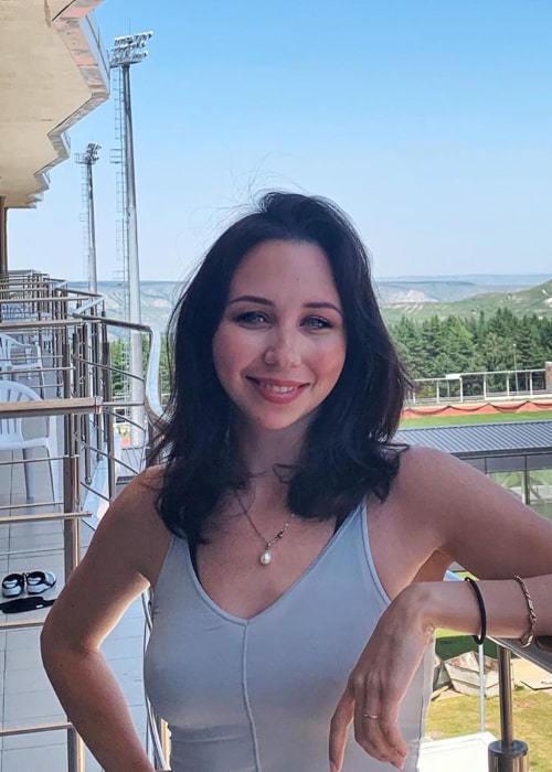 Elizaveta Tuktamysheva as seen in an Instagram Post in July 2020