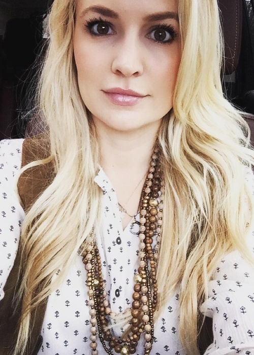 Emily Maynard as seen while taking a selfie in December 2015