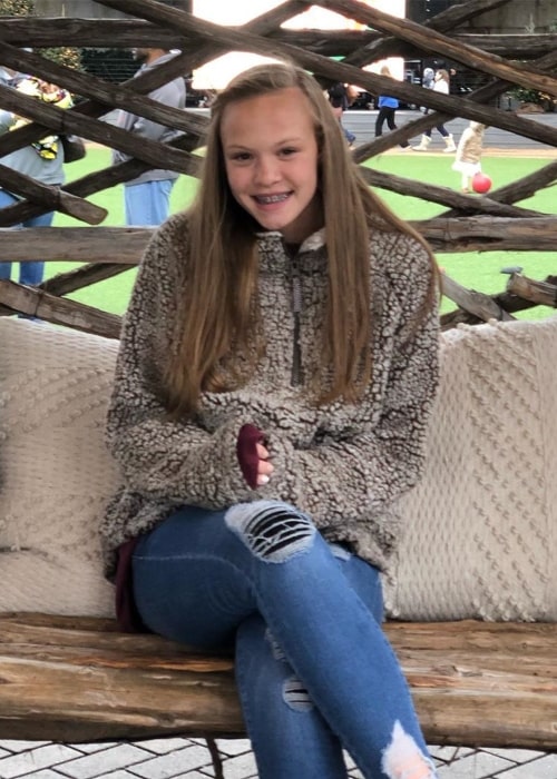 Hailey Greer as seen in a picture that was taken in September 2019