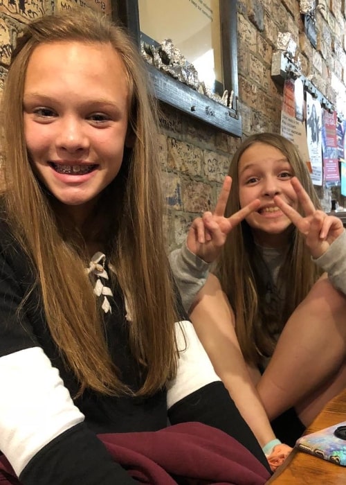 Hailey Greer as seen in a picture that was taken with her sister Macey Greer in November 2018