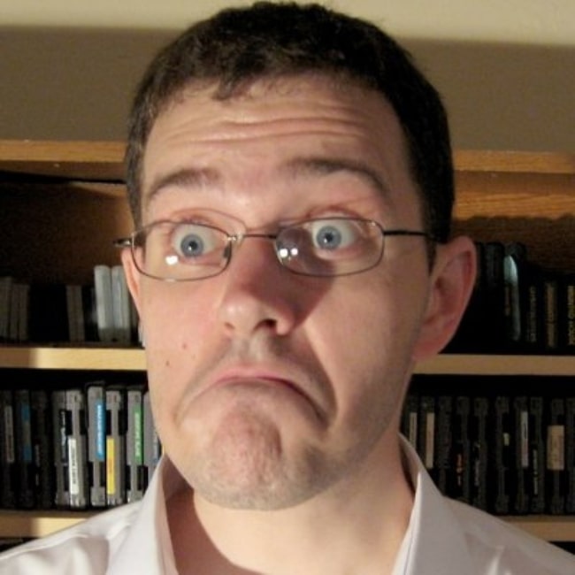 James Rolfe as seen in a picture taken in the past