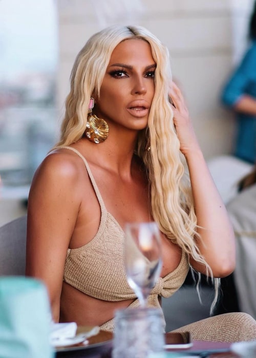 Jelena Karleuša as seen in an Instagram Post in June 2020