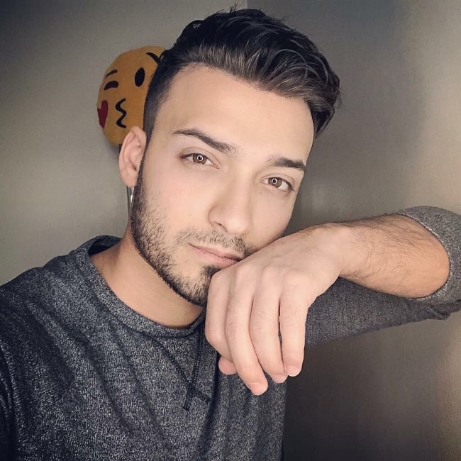 Karim Jovian as seen in a selfie that was taken in October 2019