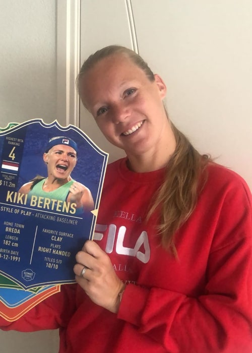 Kiki Bertens as seen in an Instagram Post in July 2020