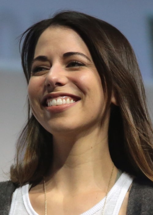 Laura Bailey as seen while speaking at the 2017 WonderCon at the Anaheim Convention Center in Anaheim, California