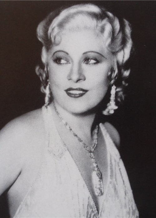 Mae West as seen in a picture taken by the L.A. Times as part of news story