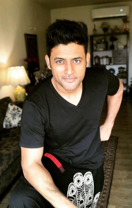 Manav Gohil as seen while posing for the camera in Mumbai, Maharashtra in June 2020