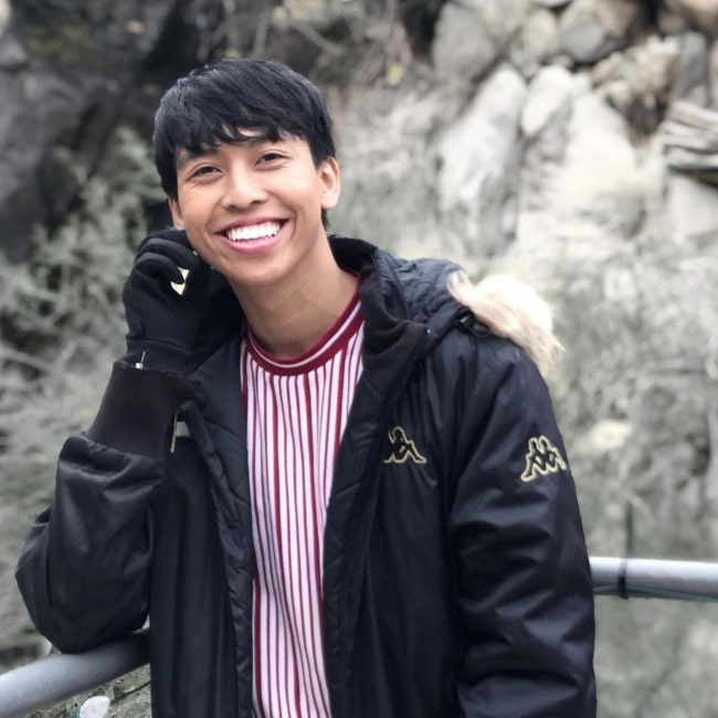 Marc Elvin Morales as seen in a picture that was taken in Palm Springs, California in December 2019