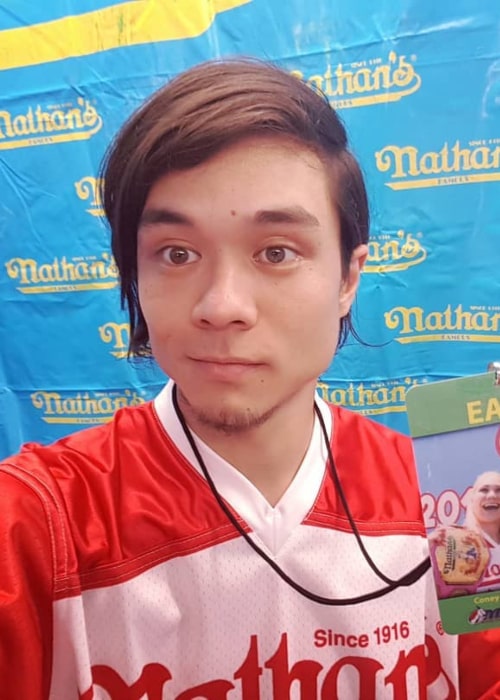 Matt Stonie in an Instagram selfie from July 2018