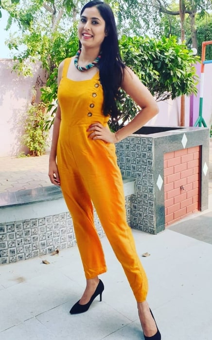 Monika Bhadoriya as seen while posing for the camera in October 2019