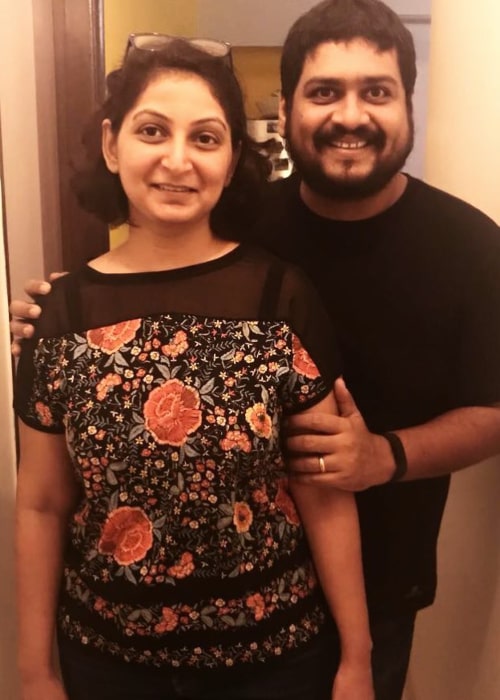 Om Raut and Preeti Kothari, as seen in March 2018