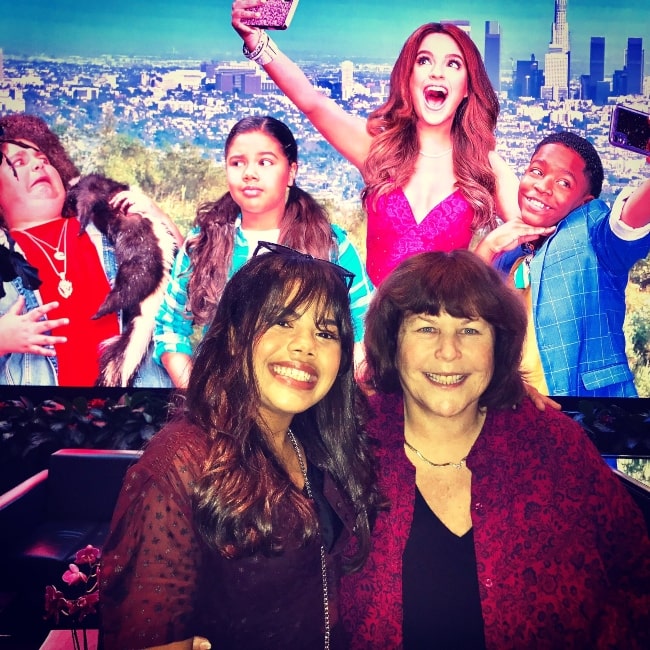 Pamela Eells O'Connell as seen in a picture that was taken with actress Alison Fernandez in September 2019