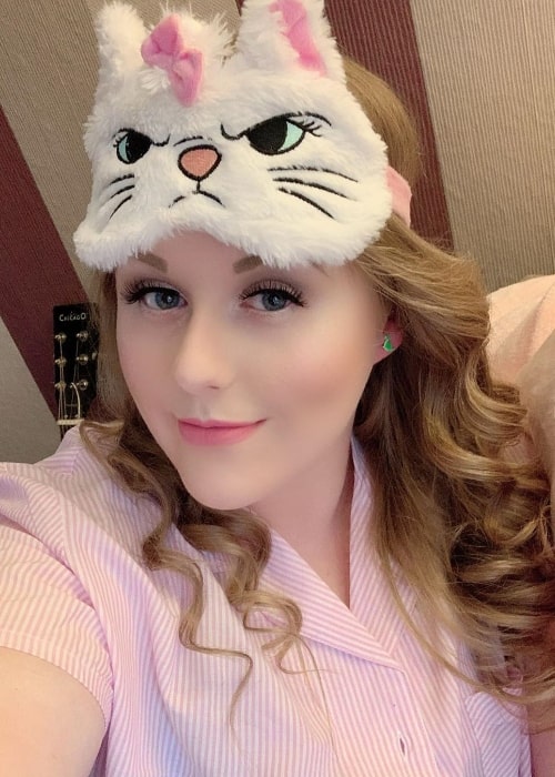 Piper Niven as seen while clicking a selfie in May 2020