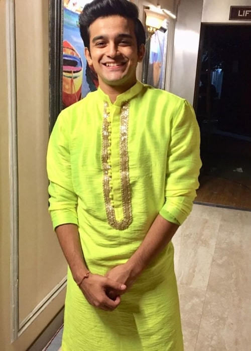 Pravisht Mishra as seen while smiling for the camera at Dadasaheb Phalke Chitranagari in November 2019