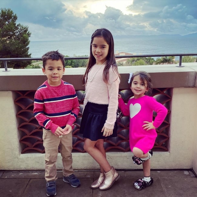 Presley Walker as seen in a picture that was taken with her brother Ford and sister Tess Walker in November 2019