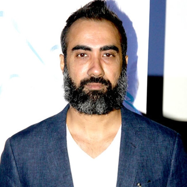 Ranvir Shorey as seen at the press meet for the Hindi film 'Blue Mountains' in December 2015