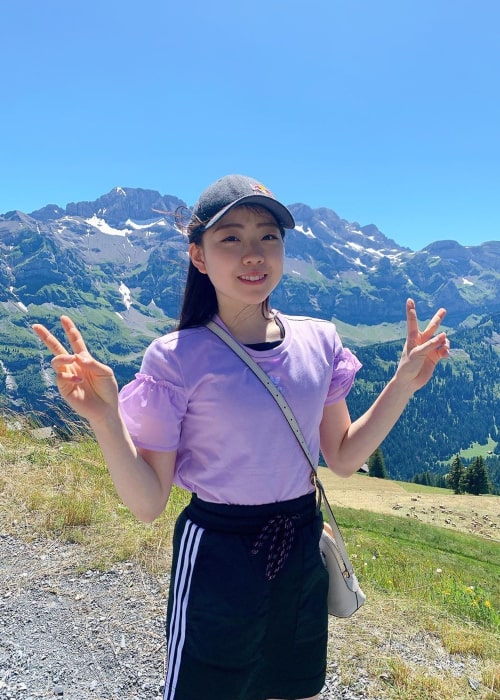 Rika Kihira as seen in an Instagram Post in July 2020