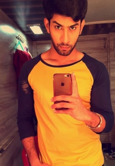 Sahil Uppal sharing his early-morning selfie in May 2015