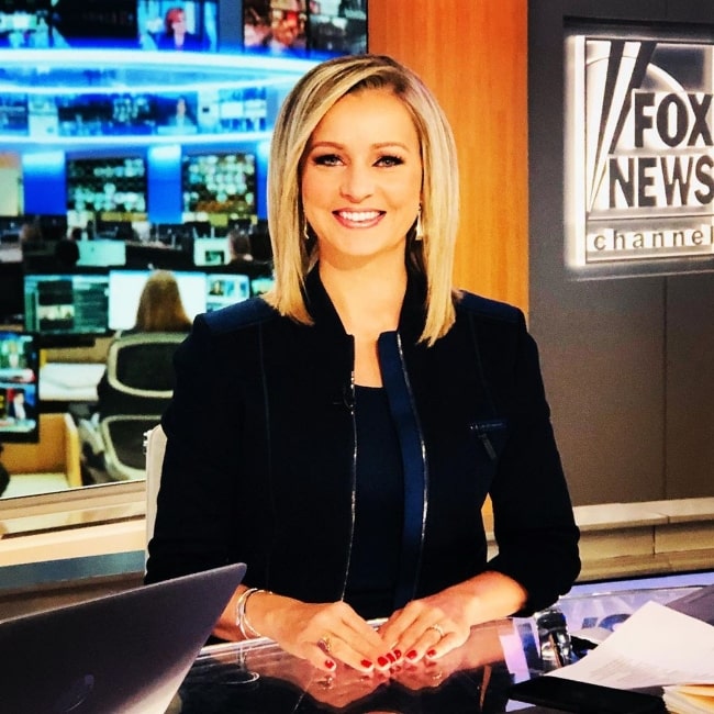 Sandra Smith as seen while smiling for the camera in September 2019