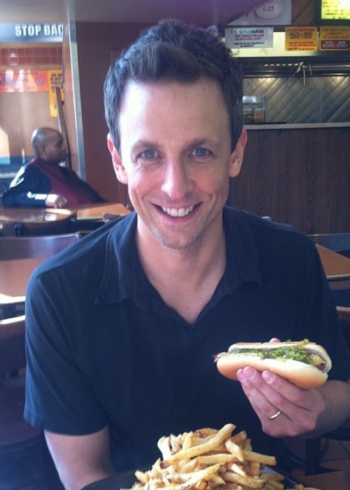 Seth Meyers as seen in an Instagram Post in June 2014