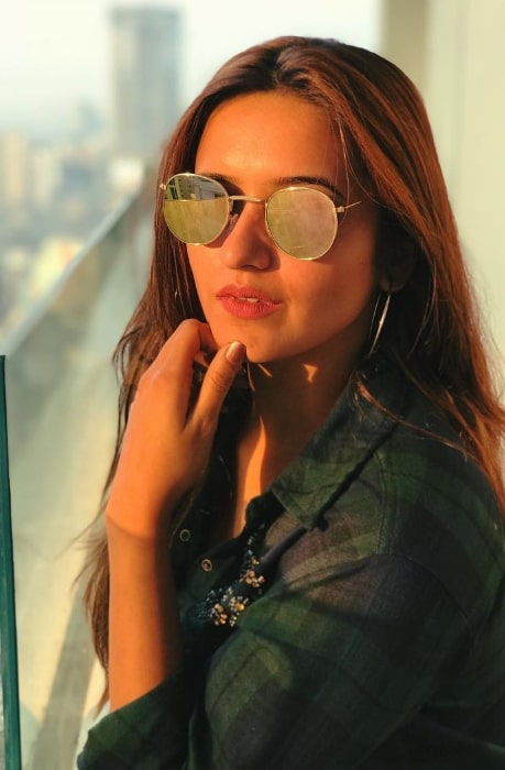 Shivani Surve as seen in January 2019