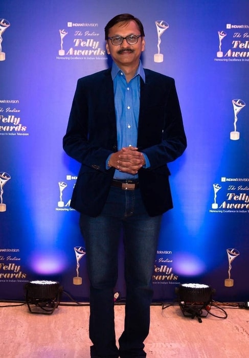 Shyam Pathak posing for the camera during an event