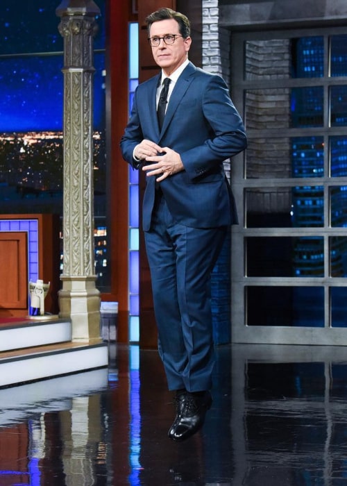 Stephen Colbert as seen in an Instagram Post in March 2018