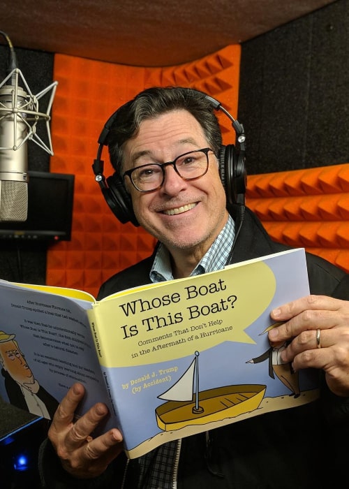 Stephen Colbert as seen in an Instagram Post in November 2018