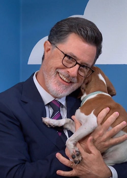 Stephen Colbert as seen in an Instagram Post in September 2018