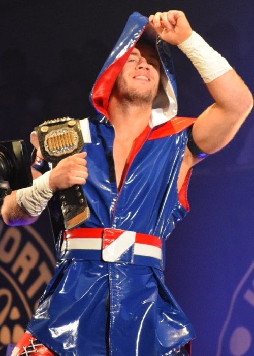 Will Ospreay as seen in a picture that was taken on November 5, 2017 at the Osaka Gymnasium
