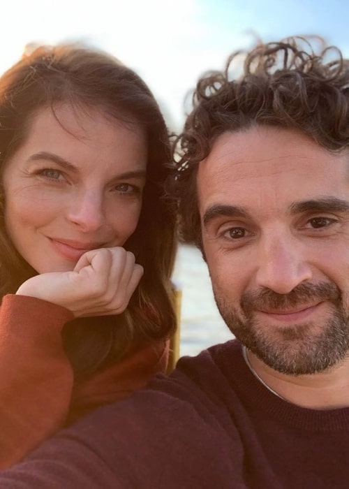 Yvonne Catterfeld and Oliver Wnuk, as seen in June 2019