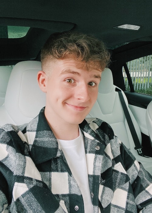 Adam Beales as seen in a selfie that was taken on October 9, 2019