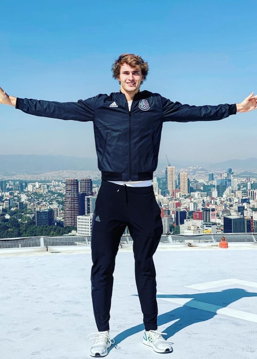 Alexander Zverev as seen in an Instagram Post in November 2019