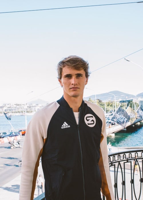 Alexander Zverev as seen in an Instagram Post in September 2019