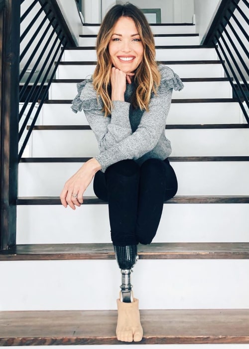 Amy Purdy as seen in an Instagram Post in July 2020