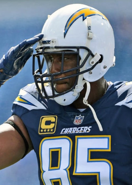 Antonio Gates as seen in an Instagram Post in December 2017