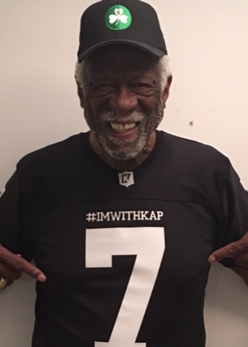 Bill Russell as seen in an Instagram Post in February 2019